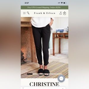 Frank & Eileen tulip ankle sweatpants